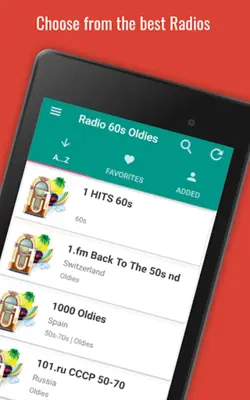 60s Music Oldies Radio ???????? android App screenshot 3